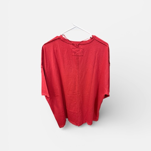 NWT Free People Shell Graphic Tee - Picture 5 of 6